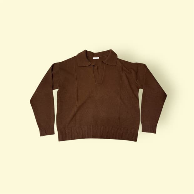 문선 램스울 니트