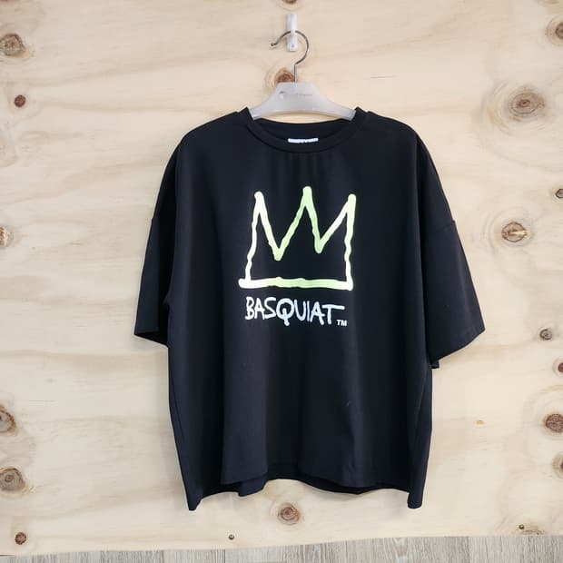 206) 장미쉘 바스키아 반팔 티셔츠