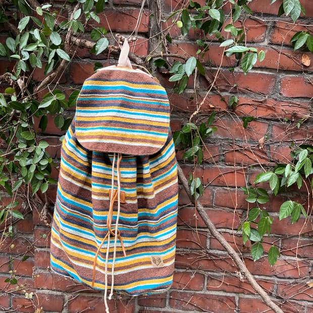 일본 스트라이프 백팩