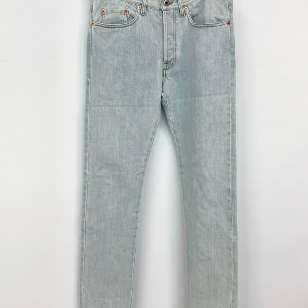 VALENTINO 발렌티노 셀비지 라이트 인디고 진 청바지 데님 29