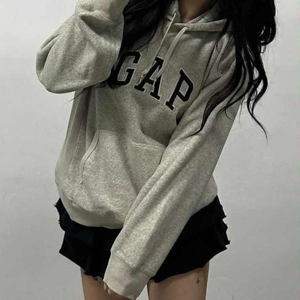 Gap 갭 플리스 스웻 셔츠 후드티(M)