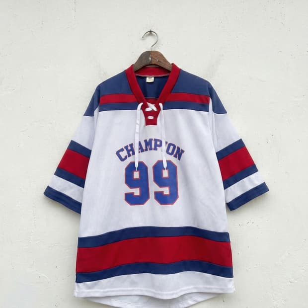 레이스업 챔피언 하키 저지