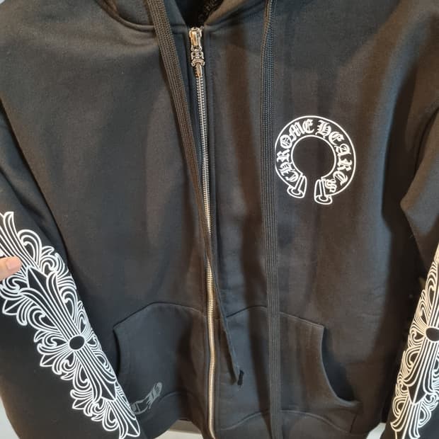 크롬하츠 홀스슈 후드집업 L