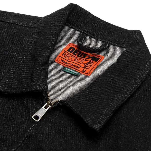 정품 데우스 엑스 마키나 레코즈 블랙 데님자켓(M,새상품)