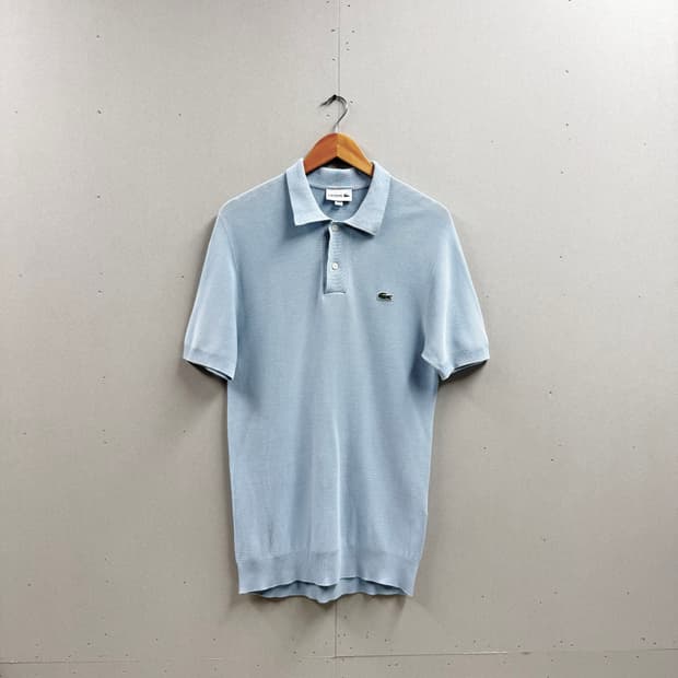남성 95-100 / 라코스테 니트 반팔 카라티셔츠 