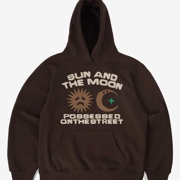 ALL DAY HOODIE [BROWN]