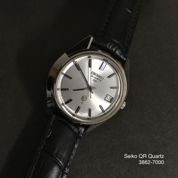 1973s SEIKO QR Quartz 3862-7001