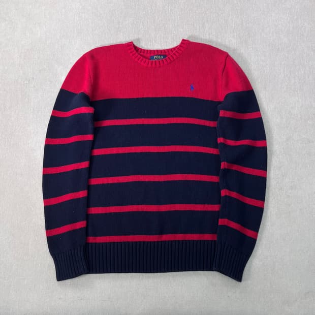 95 폴로랄프로렌 스트라이프 코튼 니트