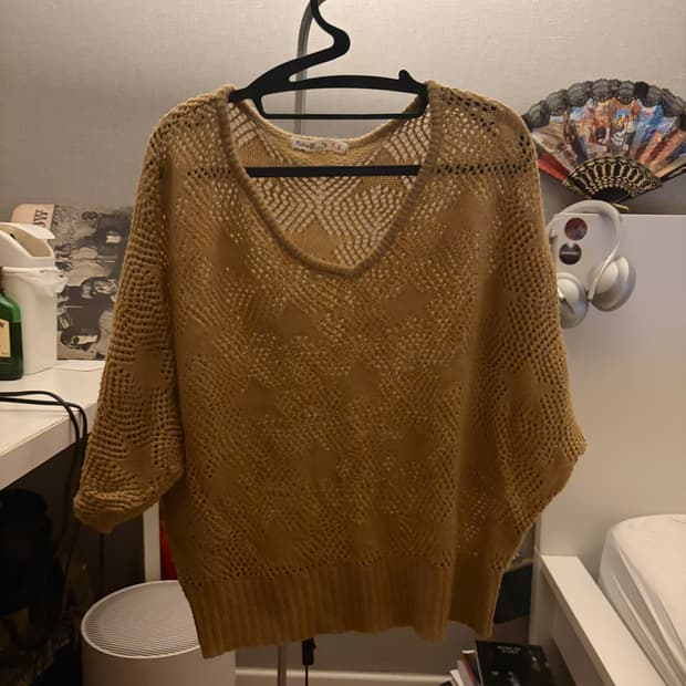 빈티지 별무늬 니트