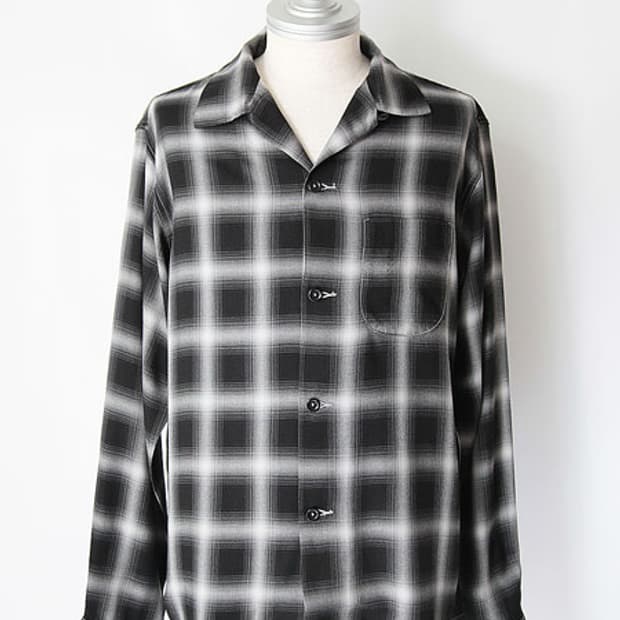 콜림보(Colimbo) 오픈 칼라 셔츠 XL사이즈