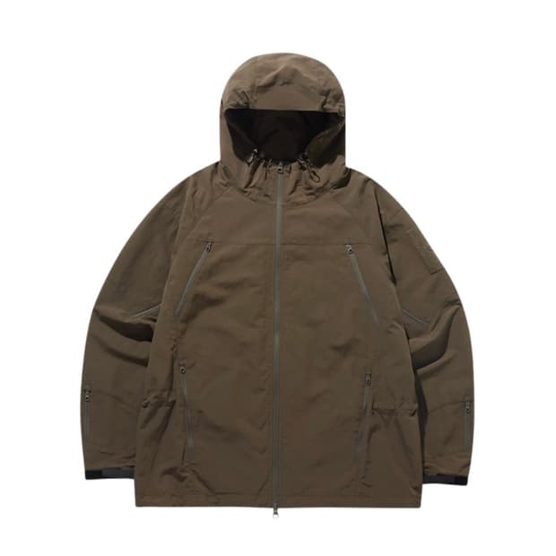 산산기어 유틸리티 자켓 브라운