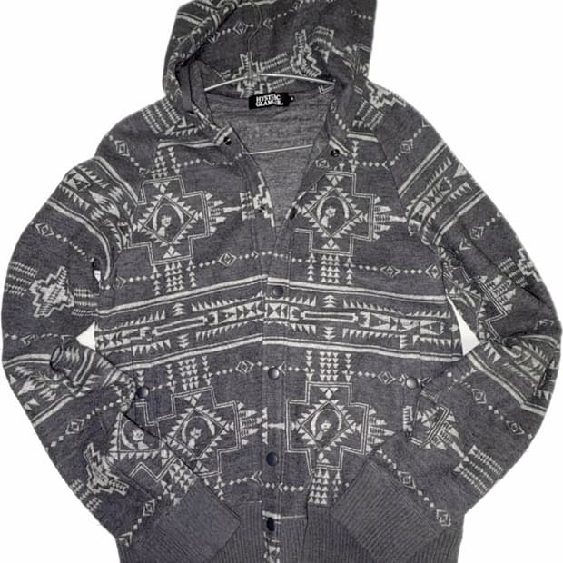 Hysteric glamour 패턴 후드 재킷 자켓