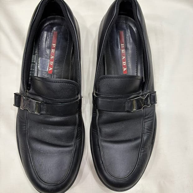 프라다 스포츠 메탈 버클 로퍼 스니커즈 8