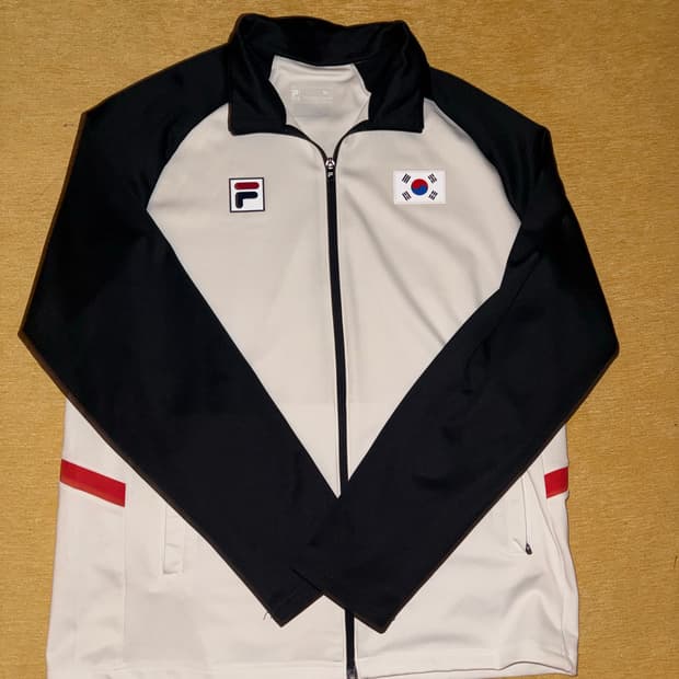 필라 국가대표 지급용 트레이닝 집업 XL