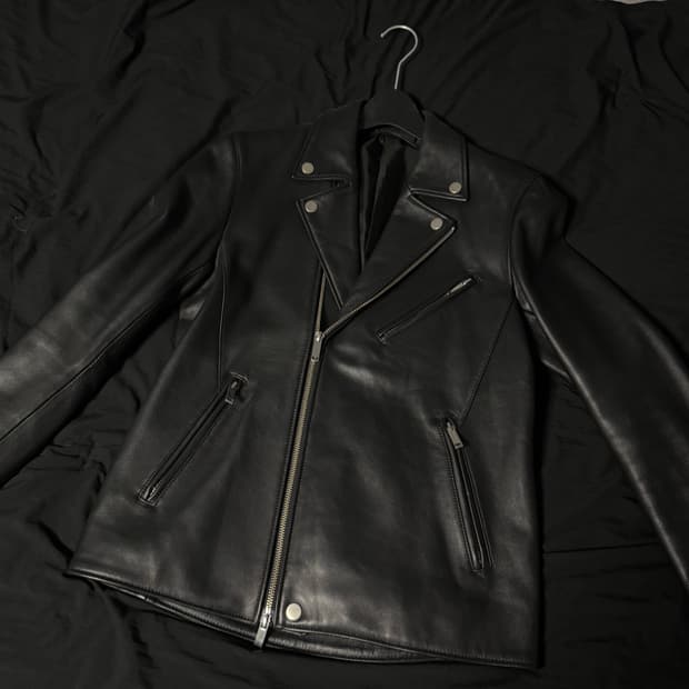 가죽자켓 leather jacket 
