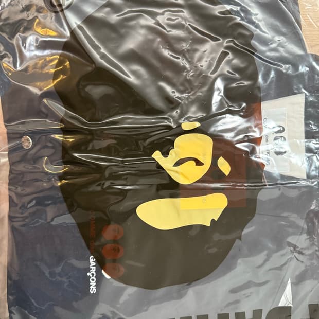 베이프 꼼데  오사카 코치 자켓 블랙