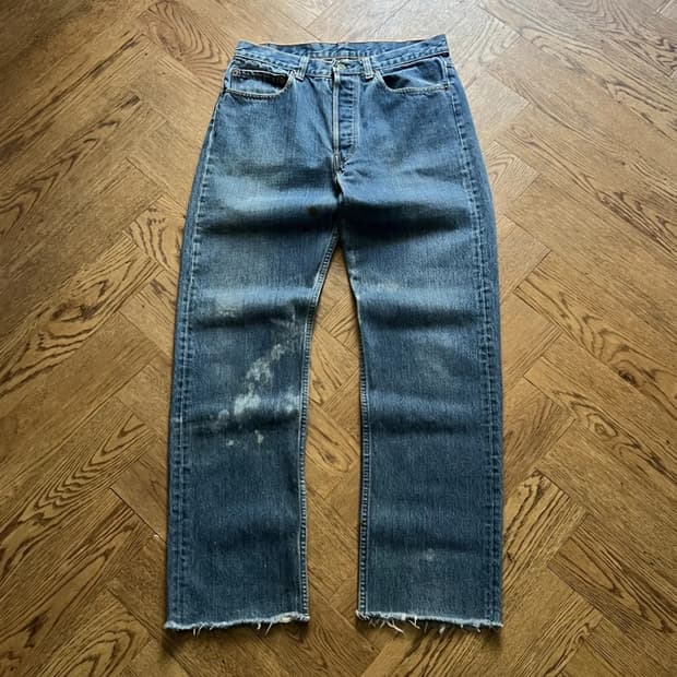 [33]80's 리바이스 501 Made in USA 데님 팬츠 S4