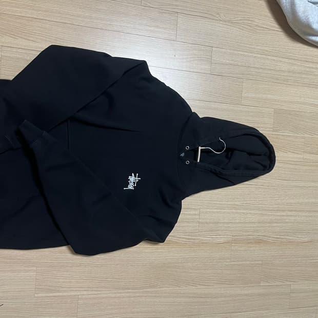스투시 베이식 후드 l
