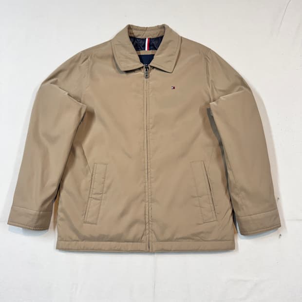 S) 타미힐피거 폴리쉘 퀼팅 자켓 점퍼