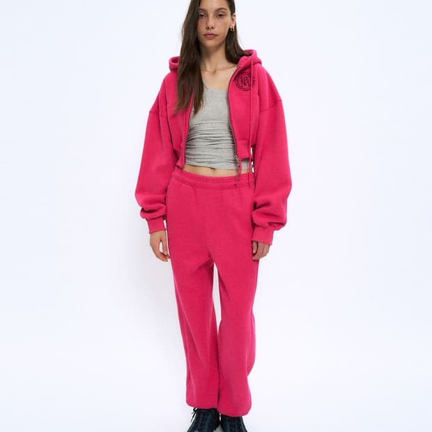 파르티멘토 우먼 기모 후드집업