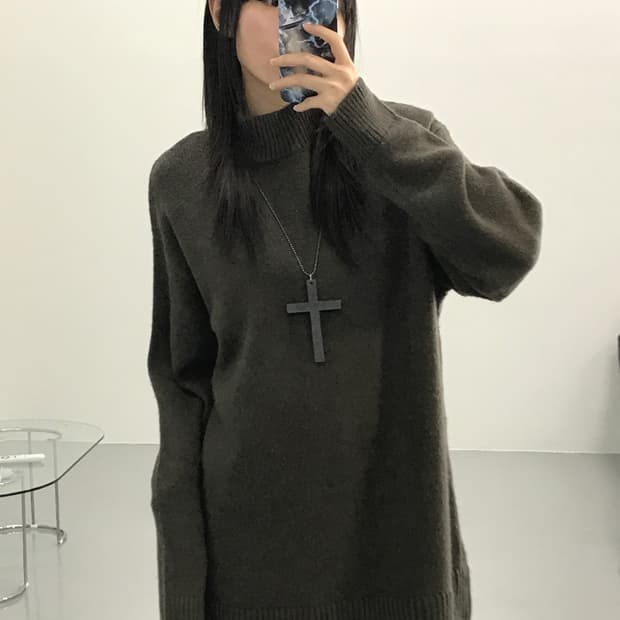 니코앤드 브라운 니트