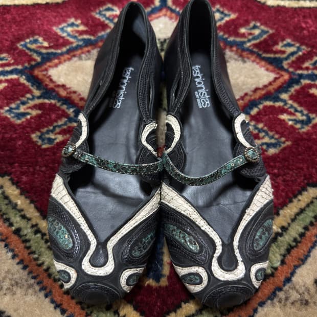 Kurt Geiger made in Brazil flat shoes