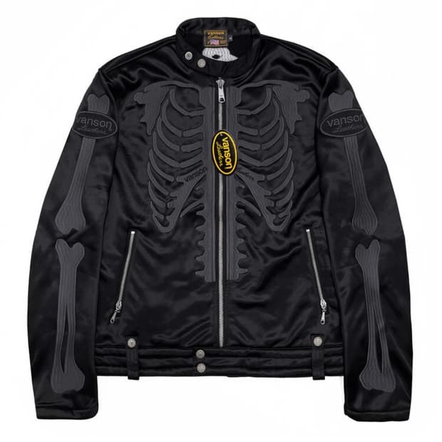 Vanson leathers 본 바이커 자켓 XL