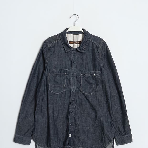 Cafetty Denim Long Shirts