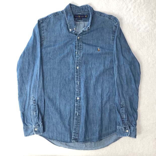 폴로 랄프로렌 데님셔츠