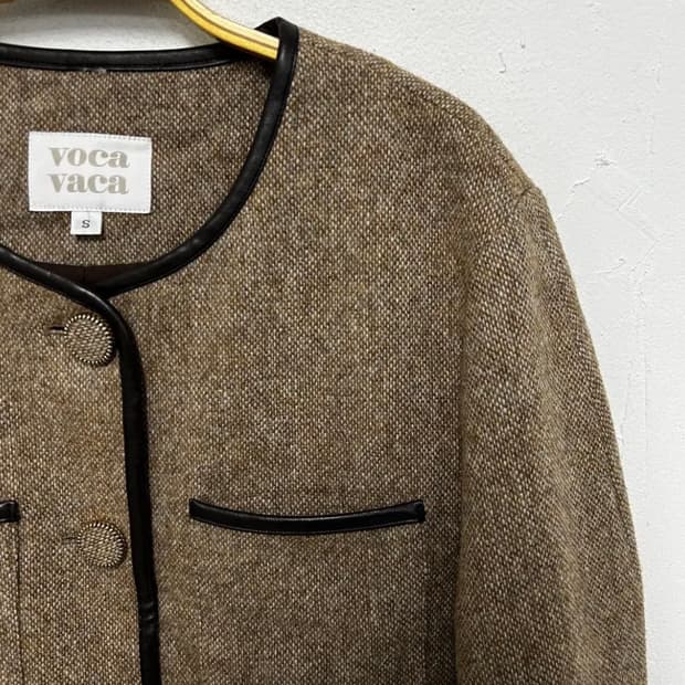 VOCAVACA 트위드 자켓 S 사이즈 (새상품)