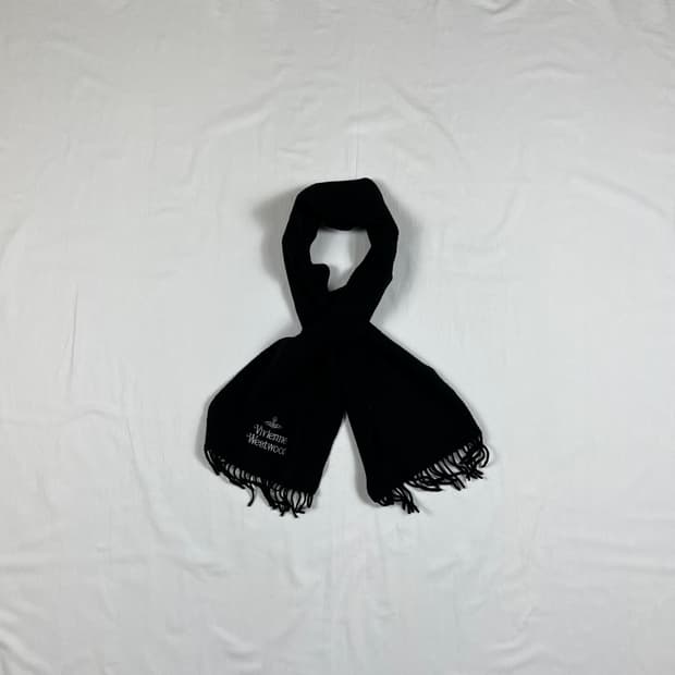 비비안웨스트우드 오브 로고 머플러 목도리