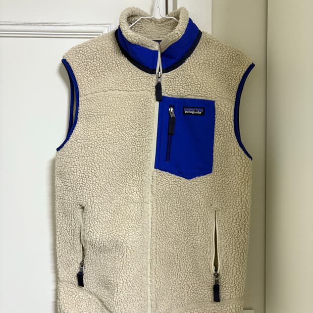 파타고니아 레트로x 베스트 조끼