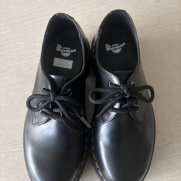 닥터마틴 1461 쿼드 로퍼 25567001 BLACK UK5