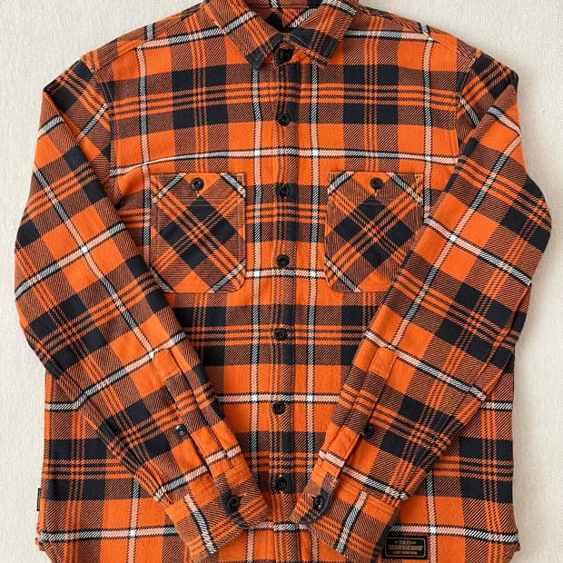 네이버후드 19fw 럼버 셔츠