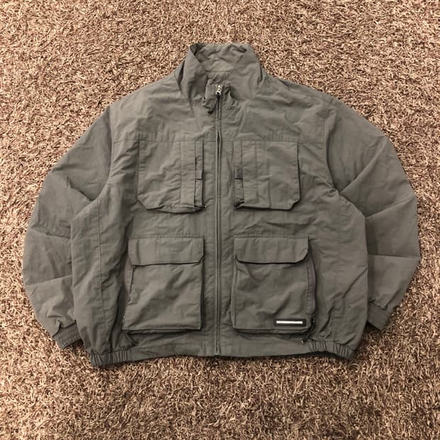 XL 세컨모놀로그 유틸리티 쿼드포켓 나일론 바람막이 자켓