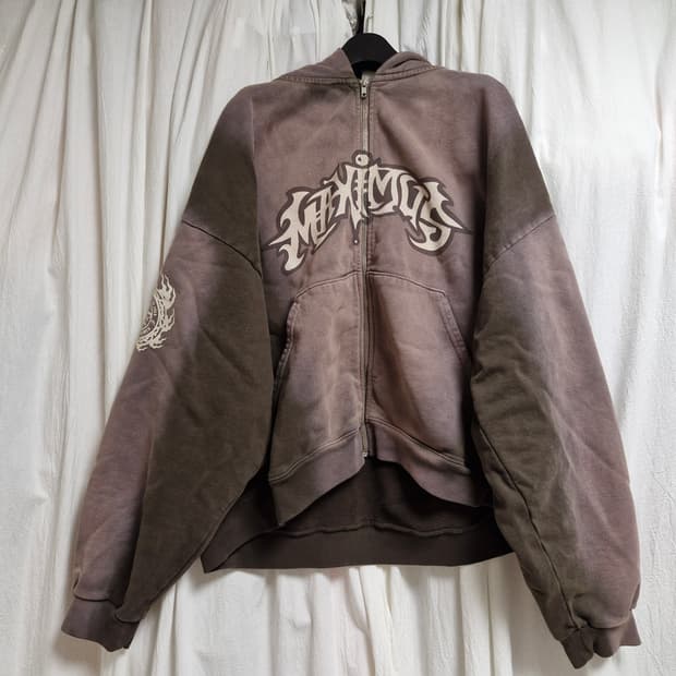 27-> 23) 스캇 내한 후드 집업 머천 엠디 md xl 새상품