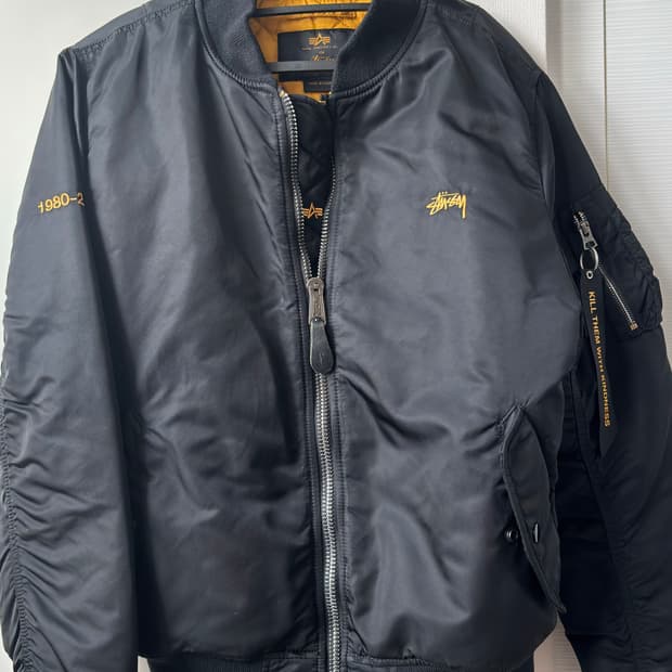 스투시 MA-1 항공 점퍼