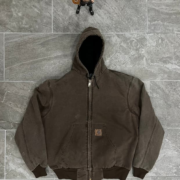 (L) 칼하트 덕 액티브 후드자켓 J68 CHT 체스트넛