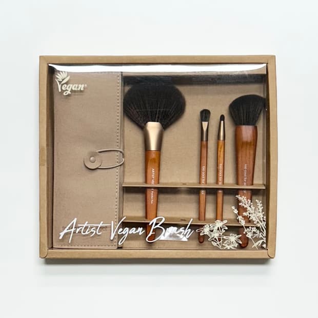 투쿨포스쿨 아트클래스 아티스트 비건 브러쉬 세트