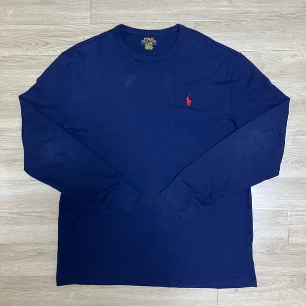 [M] 폴로 긴팔 티셔츠