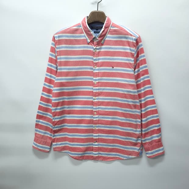 타미힐피거 봄여름 스트라이프 셔츠 (95-100)
