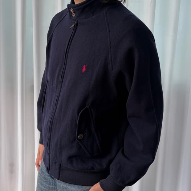 [M]폴로 랄프로렌 울 바라쿠타 자켓 navy