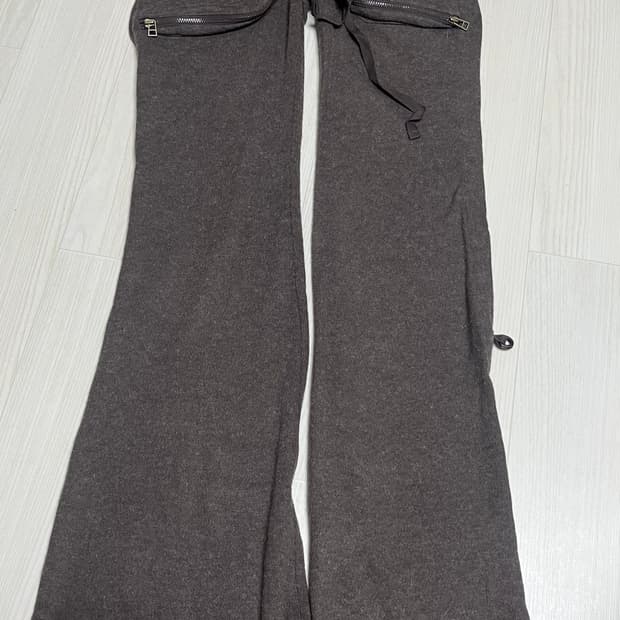 goa 고아 앙고라 플레어핏 로우라이즈 팬츠 free