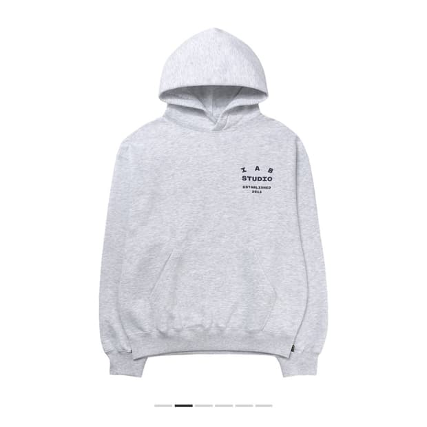 아이앱 스튜디오 25 후드 라이트 그레이 네이비