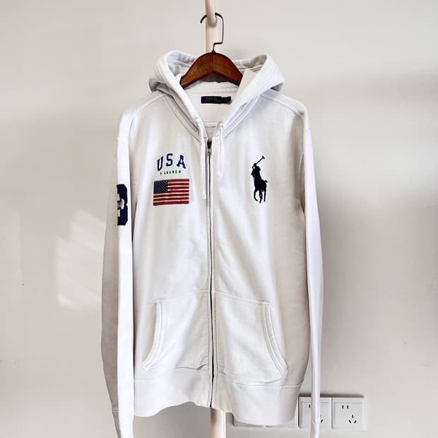 폴로 빅포니 후드집업