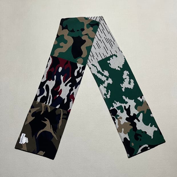 고샤 멀티 카모 스카프 머플러 