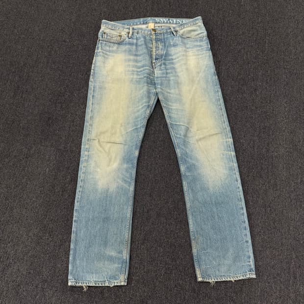 버버리 워싱 데님 팬츠 