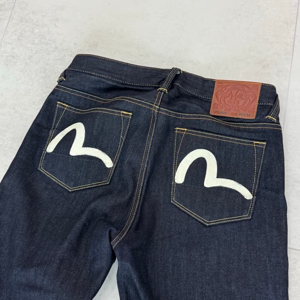 에비수 셀비지 데님