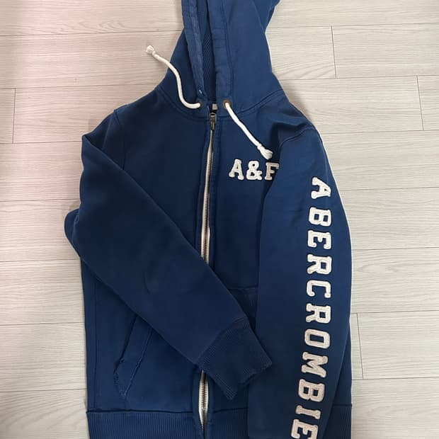아베크롬비 블루 후드집업