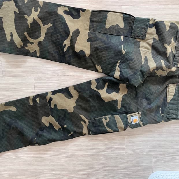 칼하트 카모 팬츠 28x32